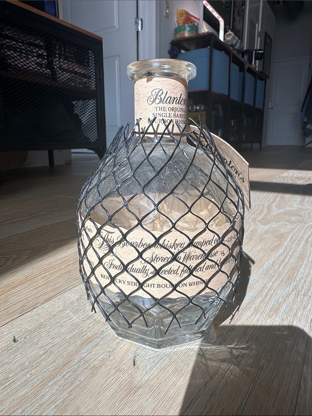 Blanton’s Single Barrel Bourbon Bottle (EMPTY)